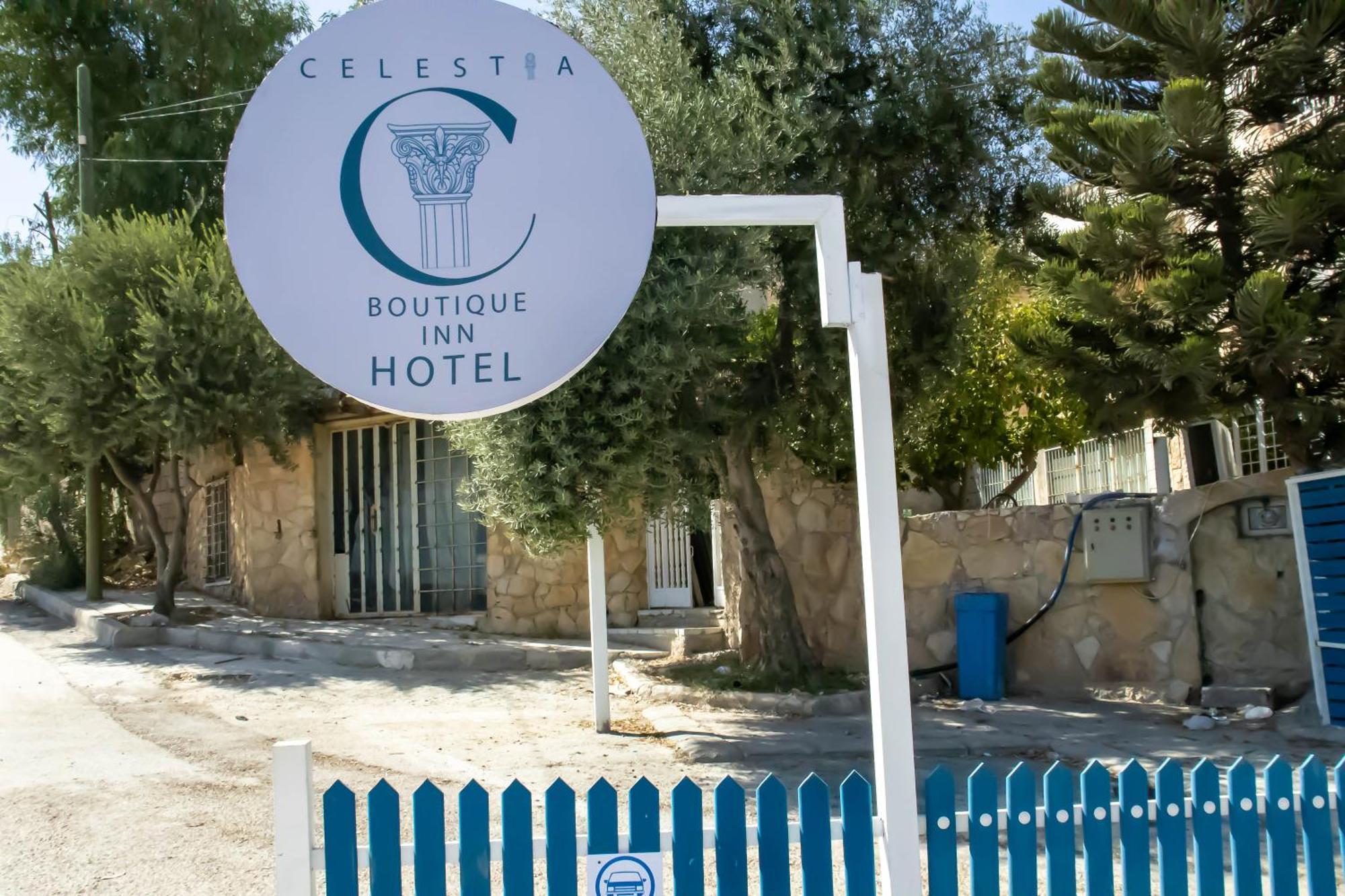 Celestia Boutique Inn - Boutique Stay Overlooking Jerash Ruins จีราช ภายนอก รูปภาพ